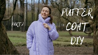 DIY Winter puffer coat  Grasser 782 quilted puffer jacket [upl. by Louisa179]