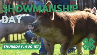 Showmanship Day Thursday August 1st 2024 [upl. by Hsitirb]