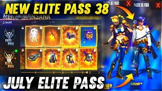 FREE FIRE NEW ELITE PASS FULL VIDEOSEASON 38 ELITE PASS FREE FIRE [upl. by Tobit]