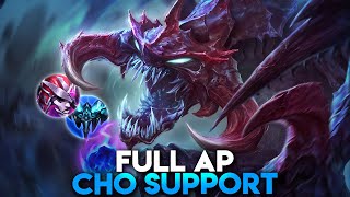 ChoGath Full AP est SECRET OP  ChoGath Support Season 13 [upl. by Miof Mela]