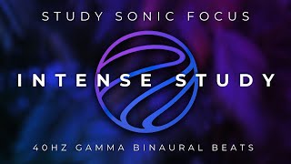 Intense Study 40Hz Gamma Brainwaves Binaural Beats for Increasing Productivity and Focus Remaster [upl. by Agustin169]