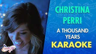 Christina Perri  A thousand years Karaoke  CantoYo [upl. by Sperling]