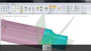 SpaceClaim Intersect Intermediate Tutorial [upl. by Aggie]