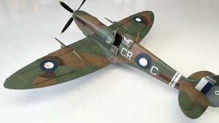 Eduard 148 scale Spitfire Mk VIII [upl. by Acinet]