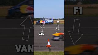 F1 Car vs Ford Supervan ⚡️ [upl. by Natsyrt]