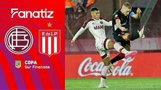 Lanús 12 Estudiantes Resumen del partido de hoy  CopaSurFinanzas 2024 [upl. by Nonnek]