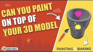 Can You Paint On Top Of Your 3D Models [upl. by Gittel]