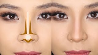 How to Contour Your Nose for Beginners  Tina Yong [upl. by Kcerred726]