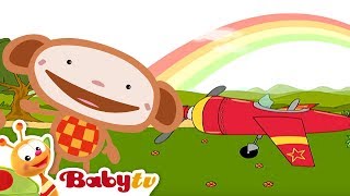 Oliver  Airplane Adventure ✈️  Transportation  Cartoons for Babies BabyTV [upl. by Russom]