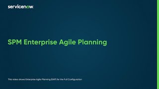 SPM Enterprise Agile Planning [upl. by Enyawad872]