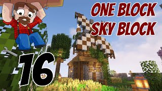 One Block Sky Block Java Edition Episode 16 Windmill And Upgrades [upl. by Renaldo]