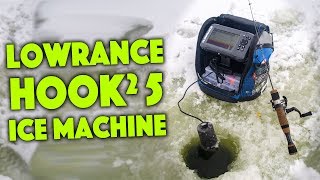 First Impressions of the Lowrance Hook2 5 Ice Machine [upl. by Westfahl]