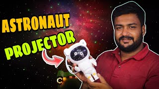 Astronaut Galaxy Light Projector For Kids Room amp Studio Room  Unboxing amp Review  In Hindi [upl. by Llerrej]