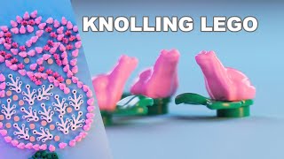 Knolling LEGO  what can you do with 100 pink LEGO frogs [upl. by Byrne728]