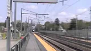 Amtrak Acela At 200 Mph Sped Up For Demonstrational Purposes [upl. by Naitsirhk]