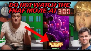 DO NOT CALL The FNAF Movie At 3AM  Scary 3AM Challenge [upl. by Nyladnek]