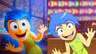 Inside Out 2 Original vs Anime Inside Out Animation [upl. by Stevens732]