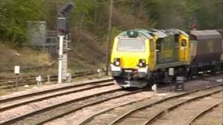 Ugly incident 70005 at Knottingley [upl. by Annaeirb]