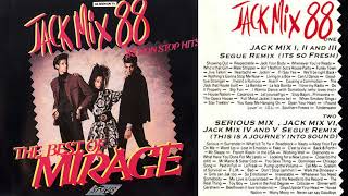 JACK MIX 88 🔥 The Best Of Mirage  x88 Non Stop Hits 868788 1987 80s [upl. by Doretta250]