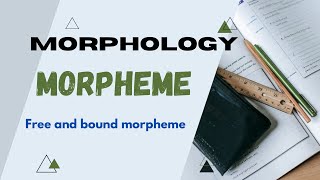 MORPHOLOGY  Morpheme and its type with defination and examples ​⁠subscribelearnwithme15 [upl. by Nord]