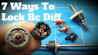 Wltoys K989 Drift Project EP3 7 Ways How To Lock Rc Diff For Drifting Or Slip Differential Problems [upl. by Nad]