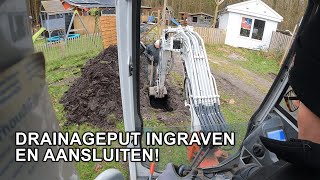 Drainageput Ingraven en Aansluiten [upl. by Lamb]