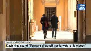 Elezioni la proposta di Azione quotSospendere gli appelli alluniversità per far votare i fuorisedequot [upl. by Bacon]