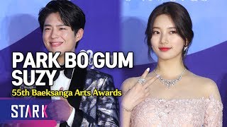 오늘 미모 엄치척 백상 MC 박보검X수지 PARK BO GUM·SUZY 55th Baeksang Arts Awards [upl. by Ramgad]