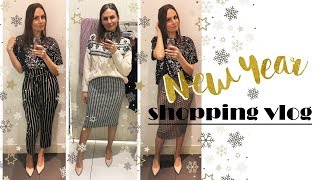 NEW YEAR SHOPPING VLOGRESERVED ZARA HampMносибельные образы [upl. by Notlil889]