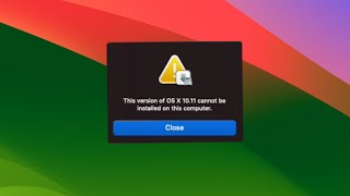 How to fix  This Version of macOS Cannot Be Installed On This Computer [upl. by Gabrielson]