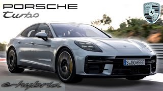 2024 Porsche Panamera Turbo E Hybrid in Dolomite Silver Metallic [upl. by Aimej782]