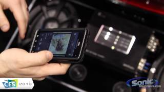 RE Audio Bluetooth Car Amplifier  CES 2013 [upl. by Emory290]