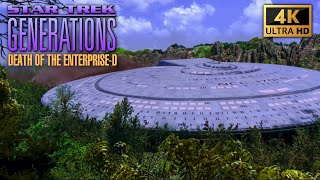 Star Trek Generations  quotThe Death Of The EnterpriseDquot [upl. by Nohtan]