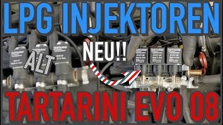 TARTARINI EVO 08 LPG INJEKTOREN WECHSELN  KrisGarage [upl. by Eleen897]