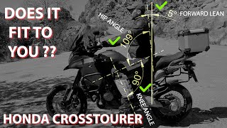 HONDA CROSSTOURER VFR1200X  DOES THIS BIKE FIT TO YOUR BODY [upl. by Noied]