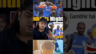 axar patel ka hair transplant axarpatel abcricinfo india cricket indvssl viralshort gambhir [upl. by Koppel]