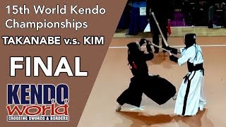 FINAL Japan vs Korea  15th World Kendo Championships 2012 [upl. by Zoe]