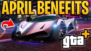 NEW GTA Plus APRIL 2024 BENEFITS  NEW Update Bonuses amp MORE [upl. by Ilan]