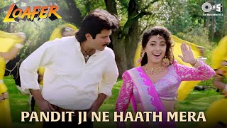 Panditji Ne Haath Mera  Anil Kapoor amp Juhi Chawla  Loafer  Udit Narayan Alka Yagnik  90s Hit [upl. by Johanan514]