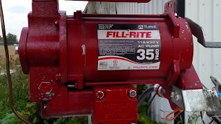 Fillrite 300V series high speed pump troubleshooting and repair [upl. by Mloclam]