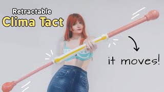 How I Made a Retractable Clima Tact  Nami Cosplay  One Piece [upl. by Airdnas]