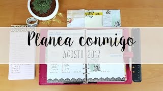 Planea Conmigo Agosto 2017  Julieta Jareda [upl. by Assirralc]