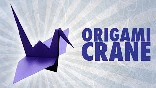 Origami Crane Folding Instructions [upl. by Ulani563]