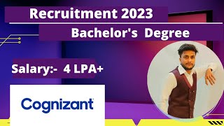 Cognizant Mass Hiring For 2023 Batch  Cognizant Recruitment 2023  Cognizant Off Campus Drive [upl. by Idnem664]