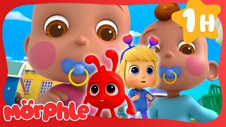 Giant Babies VS Tiny Morphle  Morphle Heroes  My Magic Pet Morphle  Kids Cartoon [upl. by Giffer]