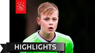 Highlights Ajax D1  SC Cambuur D1 [upl. by Yerocaj]