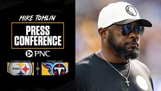 Coach Tomlin Press Conference Week 9 vs Titans  Pittsburgh Steelers [upl. by Nonek292]