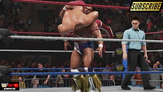 The British Bulldog vs William Regal  EUROPEAN CHAMPIONSHIP  WWF2K [upl. by Nylsirhc634]