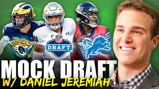 2022 NFL Mock Draft with Daniel Jeremiah [upl. by Bibbie]