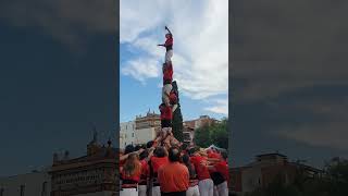 Castellers de Barcelona Pilar de 5  Festa Major de Sant Cugat [upl. by Etteraj500]